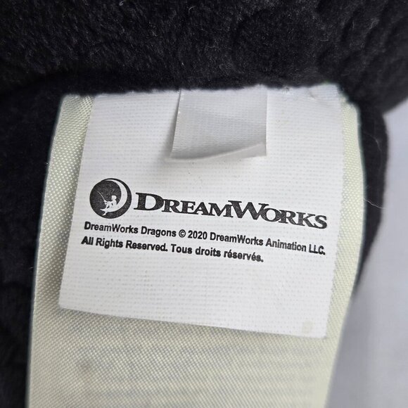 Build-A-Bear DreamWorks Black Stuffed Plush Dragon "How To Train Your Dragon" - Picture 11 of 14